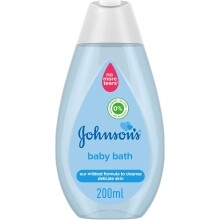 Johnson's Baby Bath No More Tears Gentle Cleansing Body Wash 200ml | Cleanse & Protect Your Baby's Delicate Skin Without Drying | Hypoallergenic