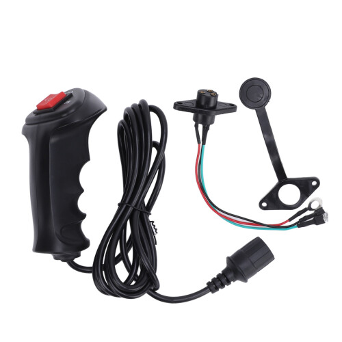 Kit de télécommande de treuil, câble de 7,5 pieds, ABS 1