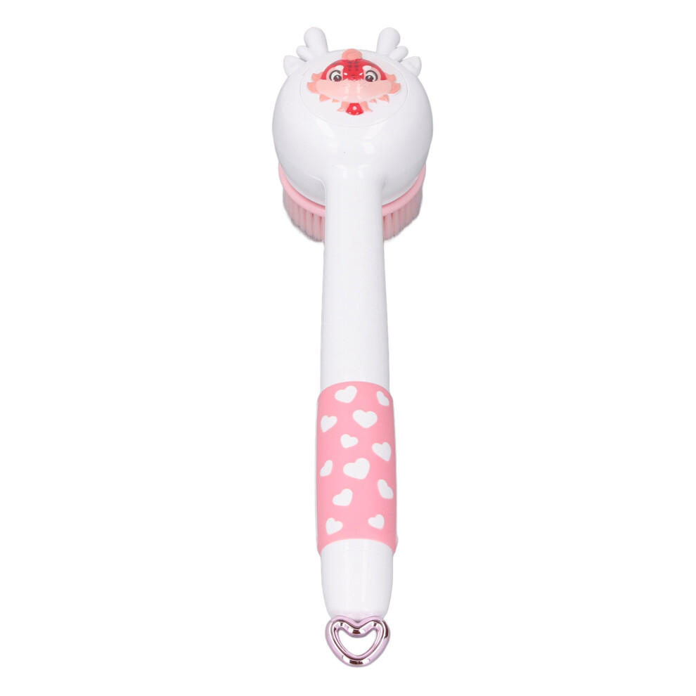 Electric Kids Body Brush Pink 2-Speed Waterproof 1200mAh 31cm