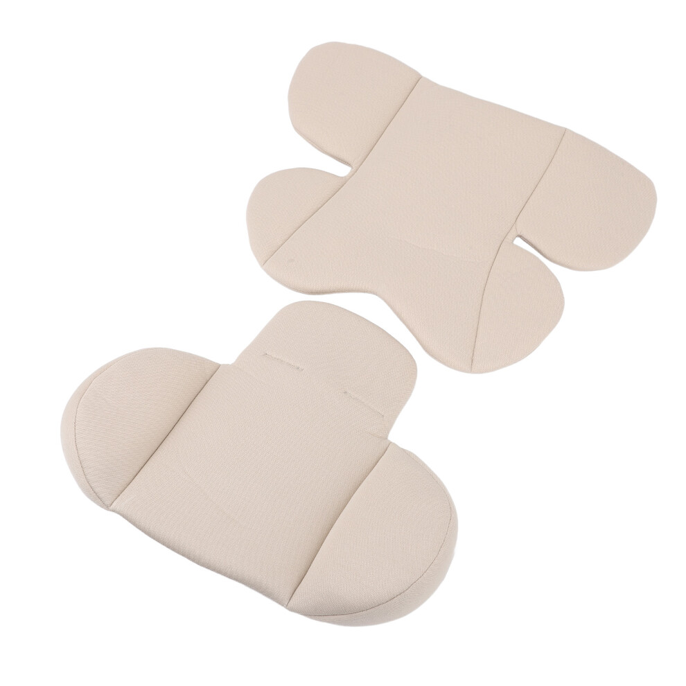 Baby Carseat Cushion Insert Head & Neck Support, 47Cm Lumbar Pad Beige