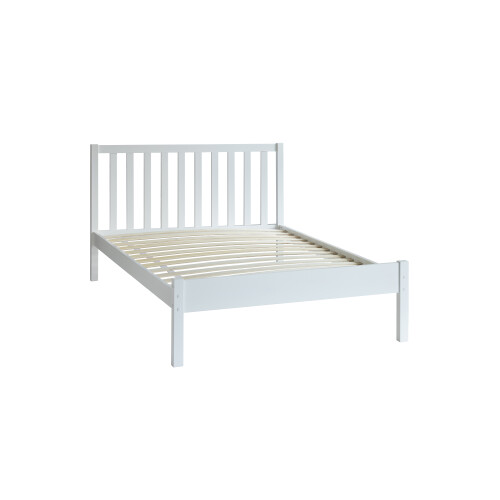 Noa and Nani Linnea Double Bed Frame in Classic White 1