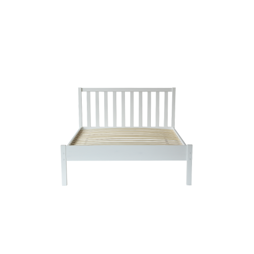 Noa and Nani Linnea Double Bed Frame in Classic White 2