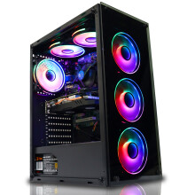 Gaming PC AMD Ryzen 5 5500 16GB DDR4 2TB M.2 8GB RTX 5060 Windows 11