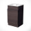 NES Home Nes Home 485mm Left Hand Dark Oak Vanity Unit with White Resin Basin 6