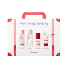 Hanskin Youth Energy On The Go Skincare Set |Travel-Friendly Anti-Aging & Hydrating Skincare Kit