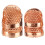 Thimble Metal Retro Sewing Thimbles Adjustable 10