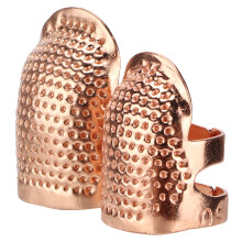 Thimble Metal Retro Sewing Thimbles Adjustable