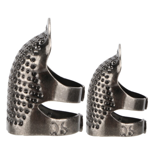 Thimble Metal Retro Sewing Thimbles Adjustable