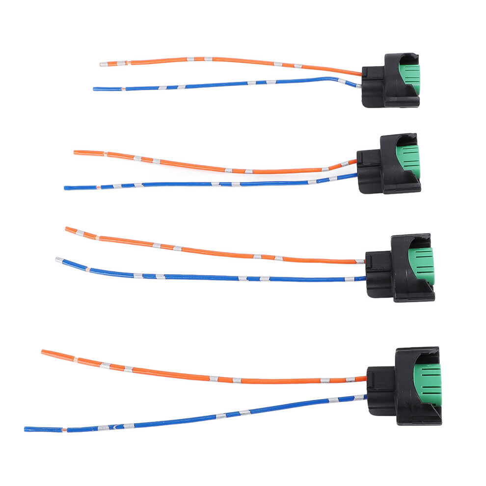 4Pcs Headlight Socket Wiring Harness Dc12-24V For H11 H8 H9 Bulbs 4651331235492