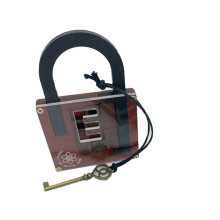 Wysoki poziom trudności IQ Lock Puzzle Klasyczna drewniana gra logiczna dla dorosłych