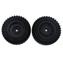 8Pcs Tire Tyre Set for MN86 1/12 RC Car DIY Upgrade Spare Parts Accessories