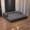 (Grey, 203cm) Modern Sofa Bed - No Assembly 6