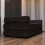 (Black, 203cm) Modern Sofa Bed - No Assembly 6