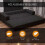 (Black, 203cm) Modern Sofa Bed - No Assembly 1