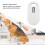 Pet Chip Scanner 134.2KHZ, 128 Data Storage, ABS, Built-in Battery 4