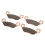 4Pcs Brake Pad Set Metal Ceramic AM141182 for John 8