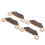 4Pcs Brake Pad Set Metal Ceramic AM141182 for John 10