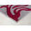 Hand Carved Thick Area Rug - Florence - Grey/Red 4