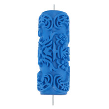 Musterrollen-Wanddekoration aus Gummi, 15x6x6cm, wiederverwendbar, multifunktional