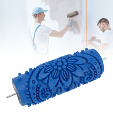 Vielseitiger runder waschbarer Gummigelände-Roller 15x6cm