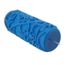 Gestanzte Farbrolle 13 cm Prägung Textur Gummiwanddekoration