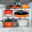 Adjustable Under Sink Organizer 2 Tiers, Large Capacity, White 12