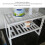 Adjustable Under Sink Organizer 2 Tiers, Large Capacity, White 10