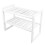 Adjustable Under Sink Organizer 2 Tiers, Large Capacity, White 1