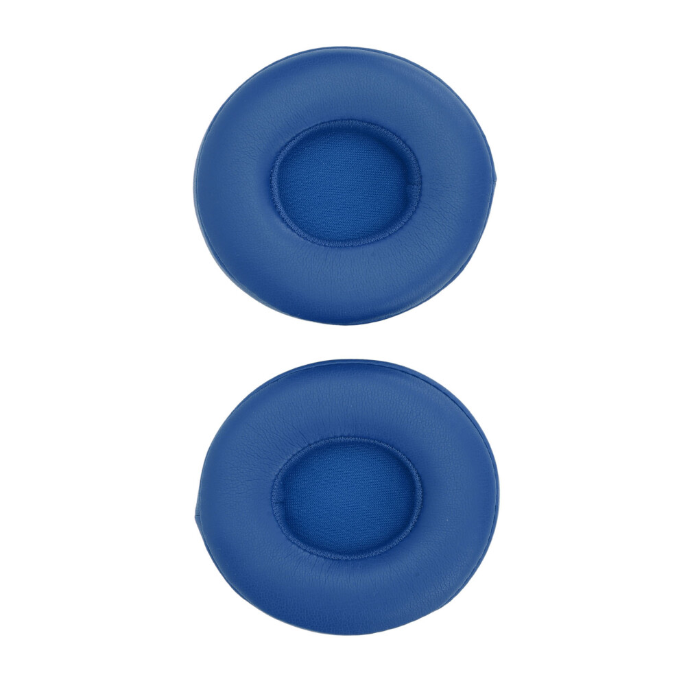 Noise Isolation Ear Pads For Headphones, Memory Foam & Protein Leather Blue 3351331246948