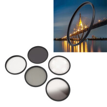 Objektivfilter Set 72mm Grauer ND8 CPL Stern Makro