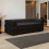 (Black, 203cm) Modern Sofa Bed - No Assembly 3