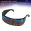 Bluetooth LED Glasses RGB Customizable APP Controlled for Parties & Festivals 8