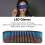 Bluetooth LED Glasses RGB Customizable APP Controlled for Parties & Festivals 3