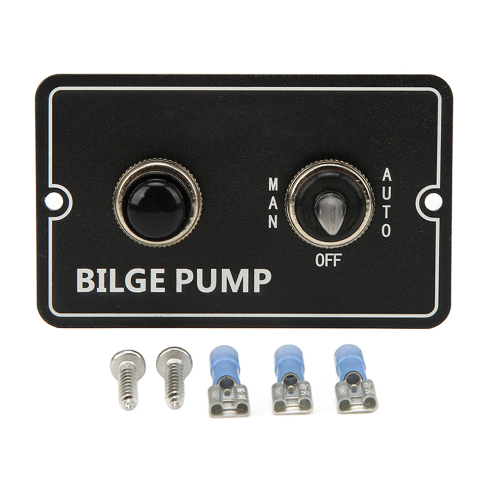 Bilge Pump Switch Aluminum Rocker Toggle Switch 9121376025242