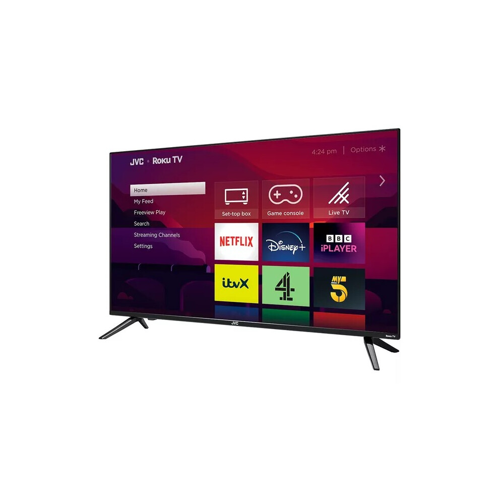 Jvc Lt-43Cr330 Roku Tv 43" Smart Full Hd Hdr Led Tv