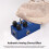 ZORY Pedale Chorus Analogico 9V DC Blu 9,5x4,2x3 cm 5