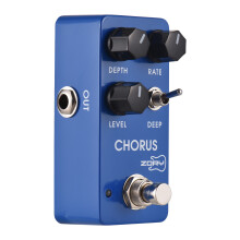 ZORY Pedale Chorus Analogico 9V DC Blu 9,5x4,2x3 cm