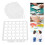 10Pcs Mandala Template Painting Drawing Stencils 12