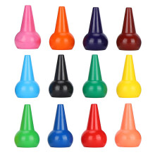 Finger Paint Crayons Paraffin 12 Colors 3D