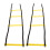 2PCS Agility Training Ladder PP and Nylon With 7