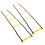 2PCS Agility Training Ladder PP and Nylon With 6