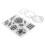 TPR Flower Pattern Transparent Seal DIY Scrapbook 6