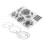 TPR Flower Pattern Transparent Seal DIY Scrapbook 9