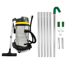 (50L) Gutter Vacuum Pole Kit Long Reach Drain Pipe Cleaning & Wet & Dry Hoover