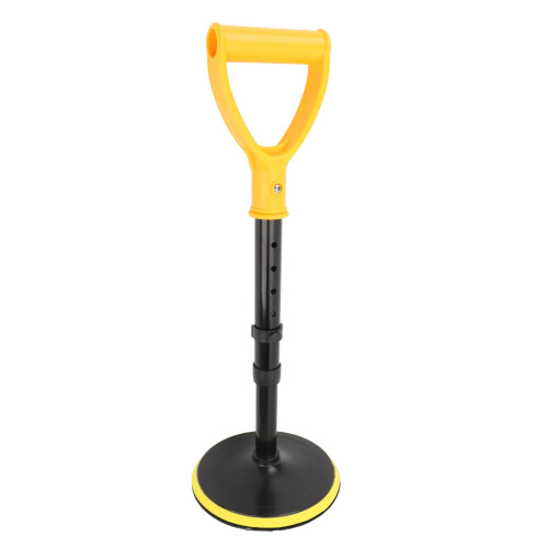 Adjustable Aluminum Mobility Aid for Elderly & Disabled - 600lb Capacity, Non-Slip Base, Versatile Standing Support