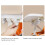 Universal Stroller Snack Tray White, Detachable, 42.5x21cm 9