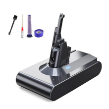 21,6 V 8000 mAh akku Dyson V8 Li-ion -imuriin suodattimella