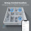 Battery-Powered WiFi Thermostat Alexa/Google Compatible LED Display 11