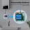 Battery-Powered WiFi Thermostat Alexa/Google Compatible LED Display 4