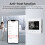 Battery-Powered WiFi Thermostat Alexa/Google Compatible LED Display 5